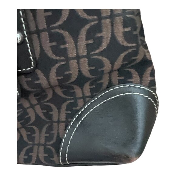 Fossil Monogram Fabric & Leather Shoulder Bag - Picture 7 of 7